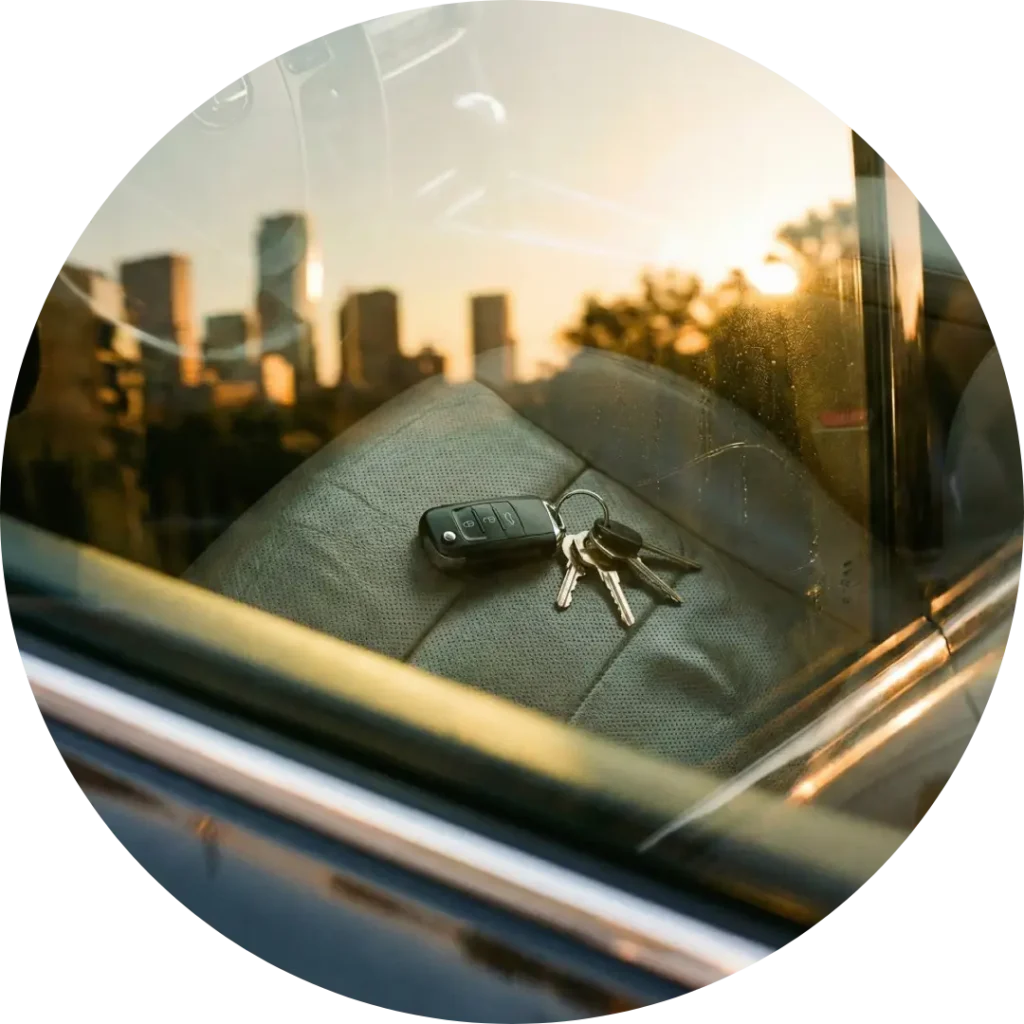 Car keys locked inside car - Oxnard Locksmith
